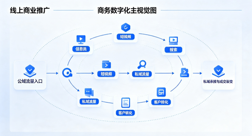 平乐县线上商业推广怎么做？全域流量闭环搭建与低成本转化实战指南